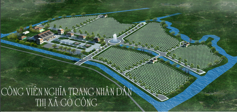 CÔNG VIÊN NGHĨA TRANG NHÂN DÂN THỊ XÃ GÒ CÔNG 